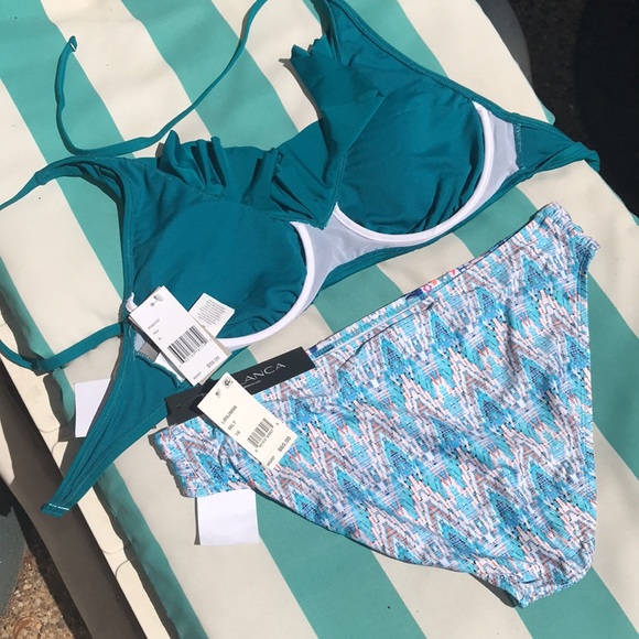 NWT 2 Piece Swimsuit in XL - Picture 9 of 9